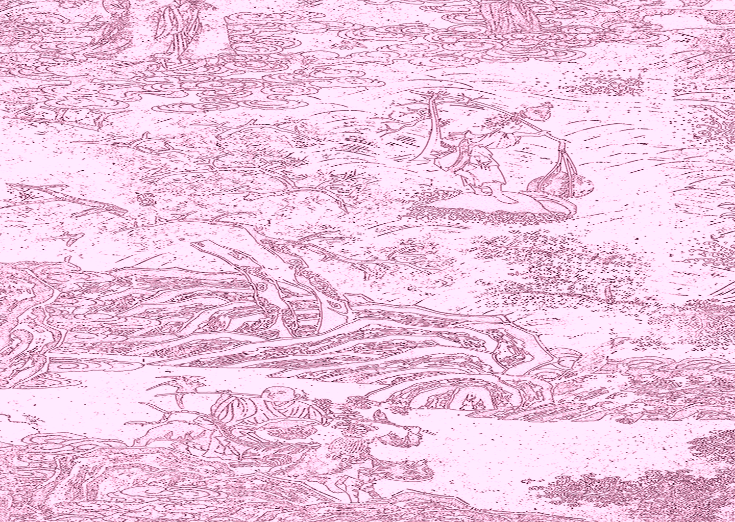 Asian menu background
